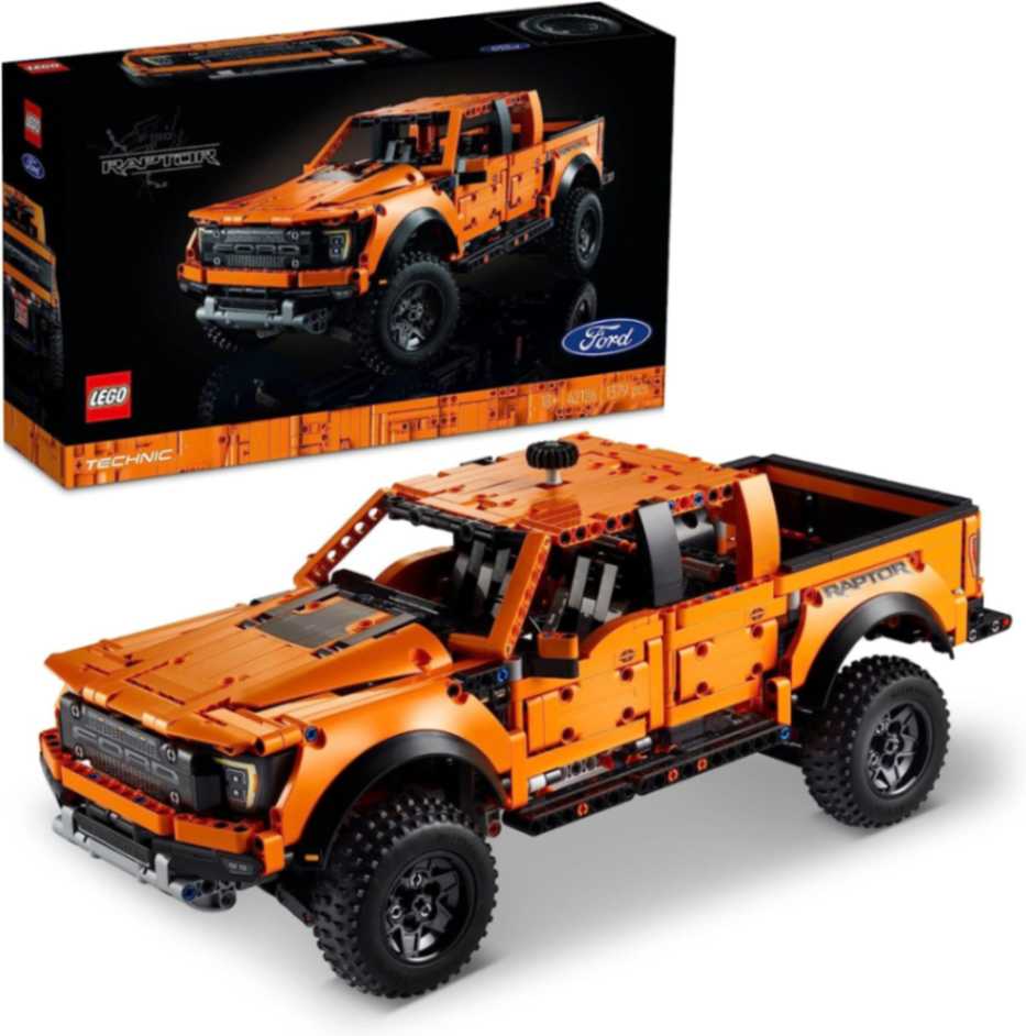 42126 display case lego technic ford f-150 raptor