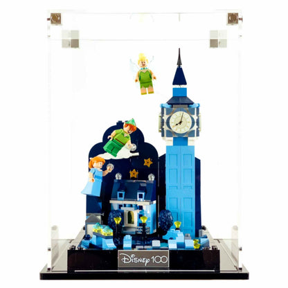 43232 display case lego disney peter pan and wendy flight over london