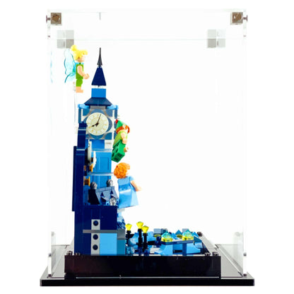 43232 display case lego disney peter pan and wendy flight over london