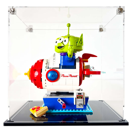 Display Case for LEGO 43307 Disney Toy Story Alien with Pizza Planet Rocket Ride