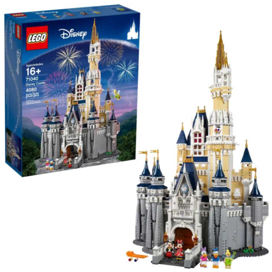 71040 display case lego disney castle