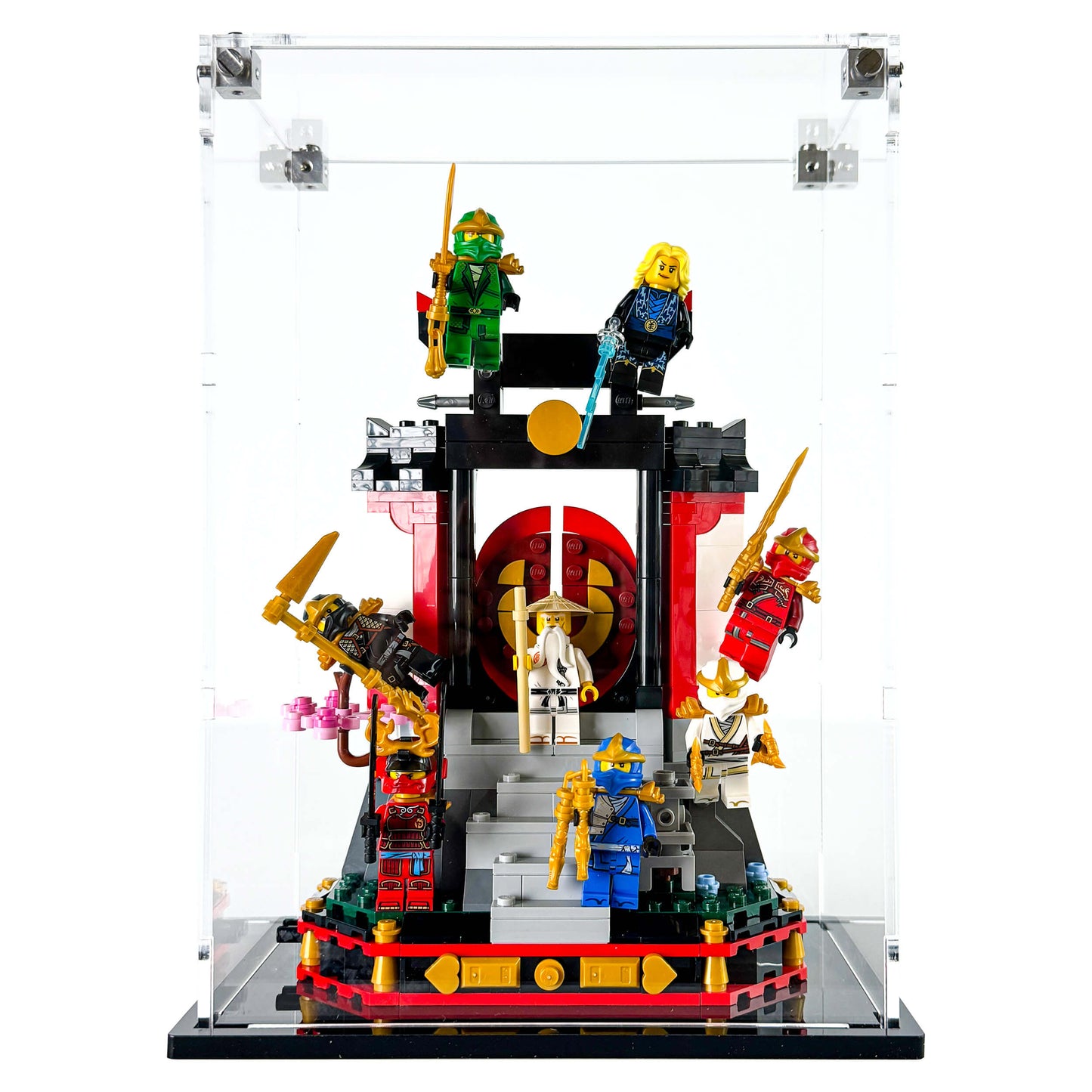 Display Case for LEGO 71866 NINJAGO Ninja Character Display 15th Anniversary