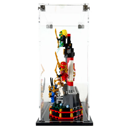 Display Case for LEGO 71866 NINJAGO Ninja Character Display 15th Anniversary
