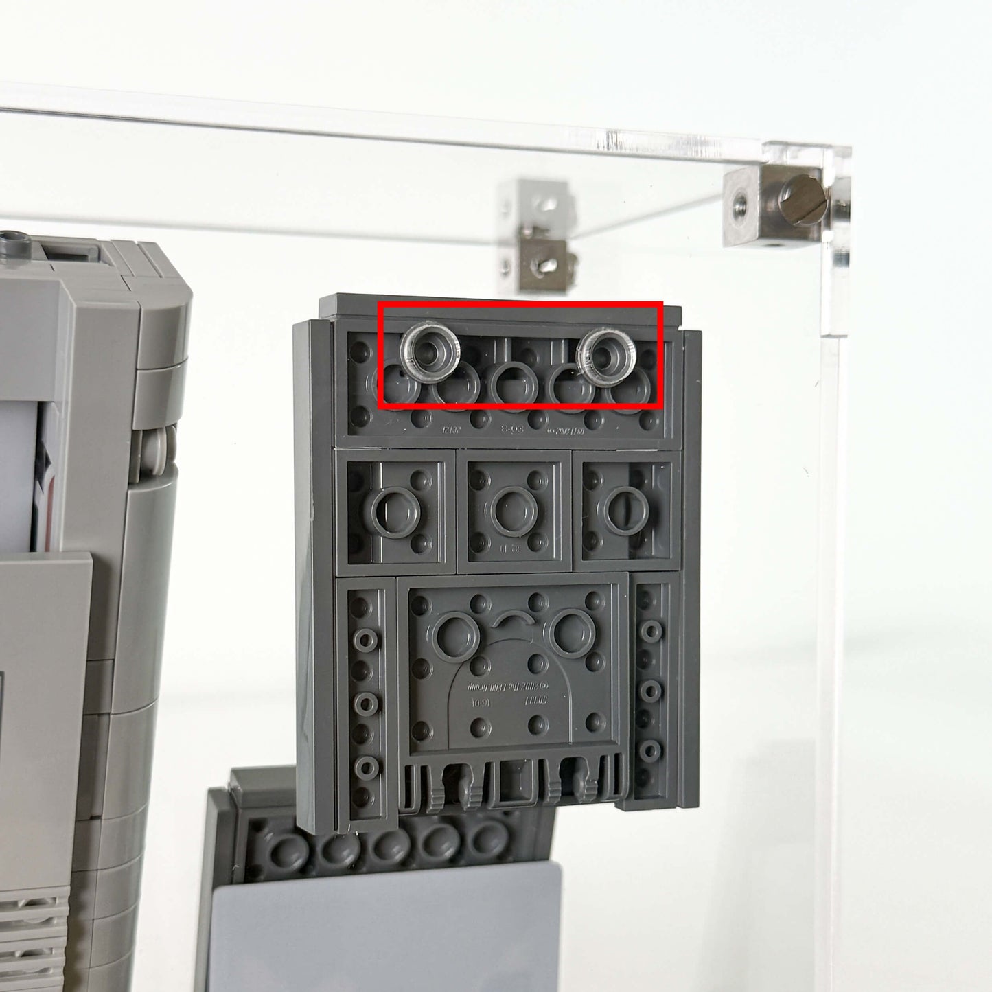 Display Case for LEGO 72046 Super Mario Game Boy