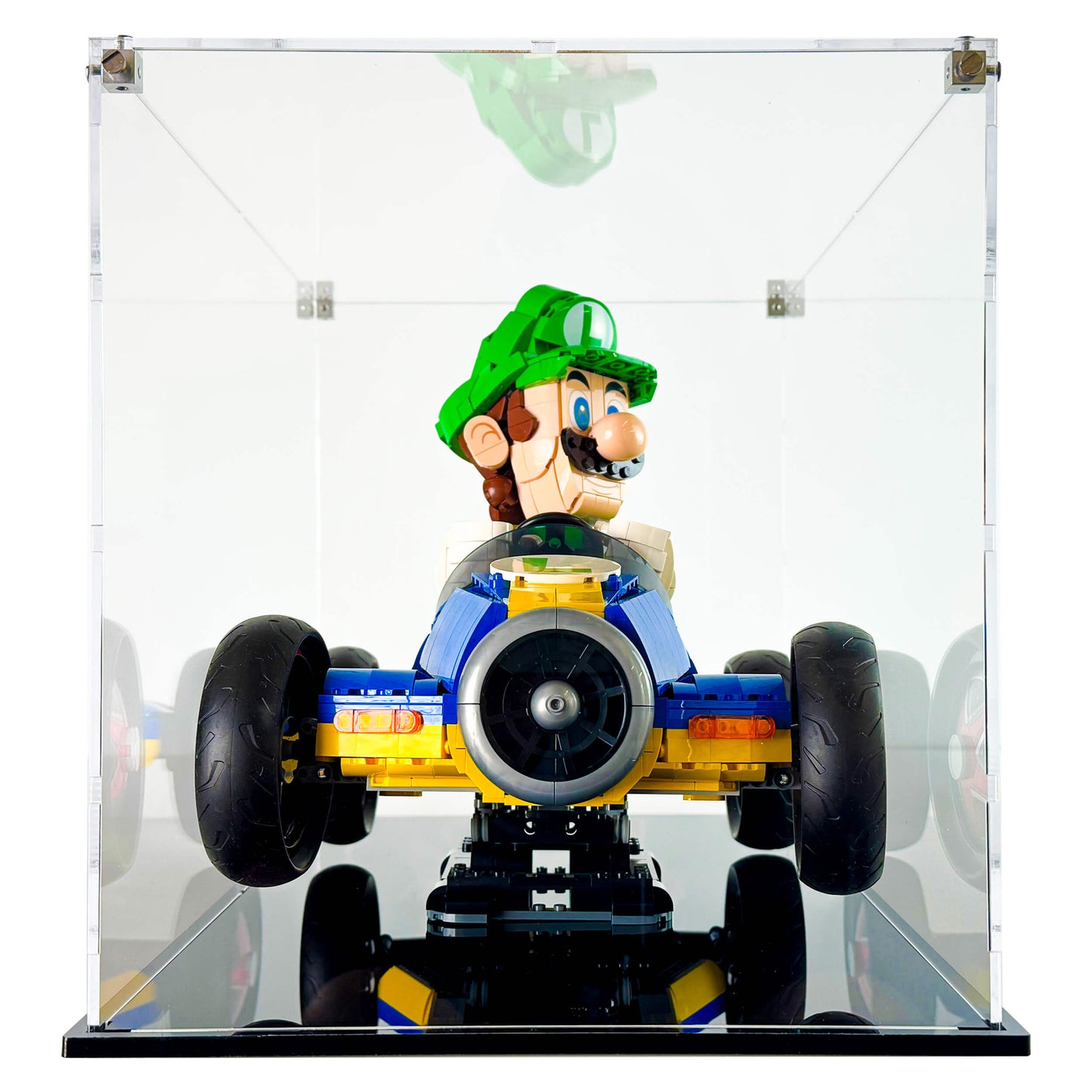 Display Case for LEGO 72050 Super Mario Mario Kart Luigi & Mach 8