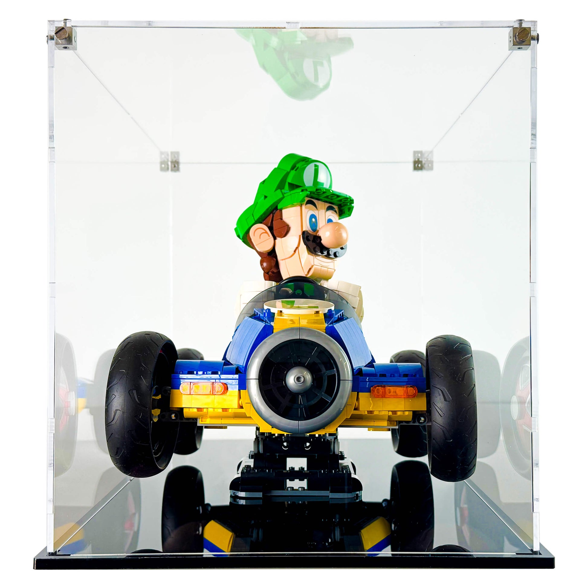 Display Case for LEGO 72050 Super Mario Mario Kart Luigi & Mach 8