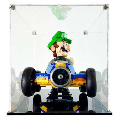 Display Case for LEGO 72050 Super Mario Mario Kart Luigi & Mach 8