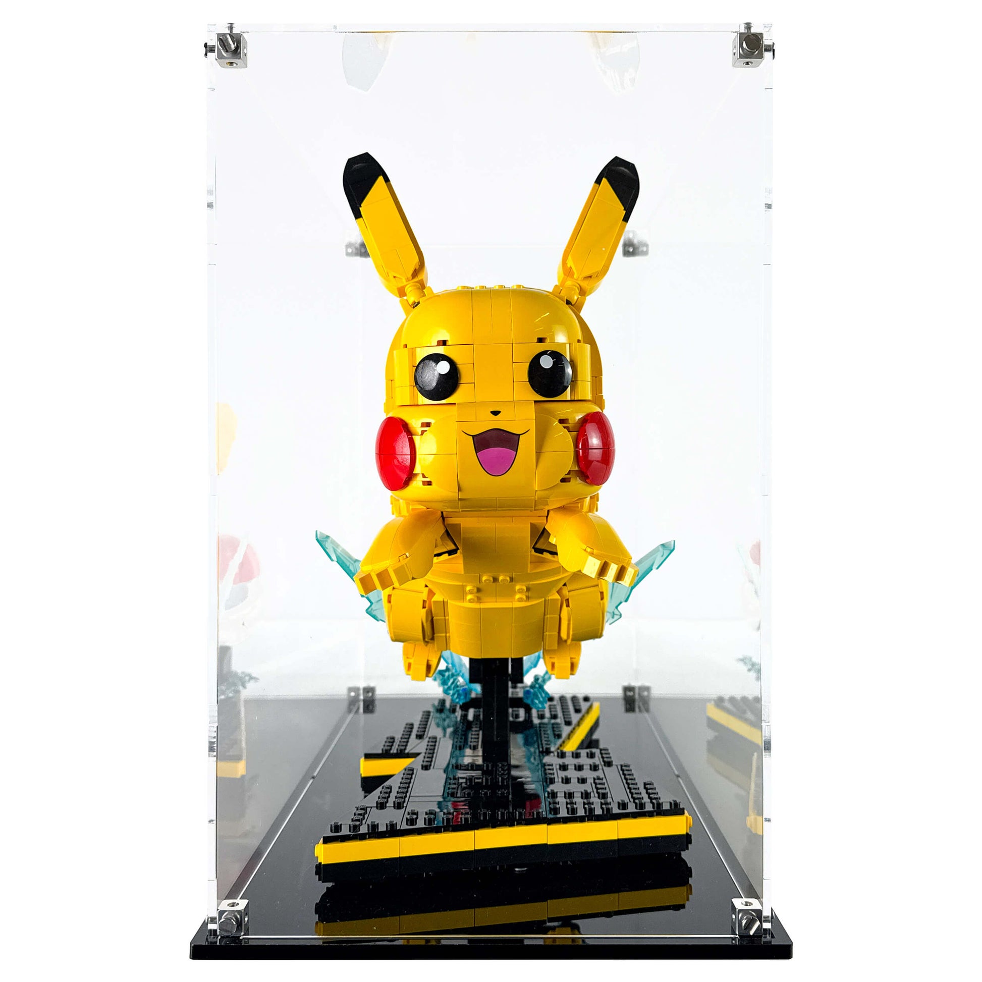 Display Case for LEGO 72152 Pokemon Pikachu and Poké Ball