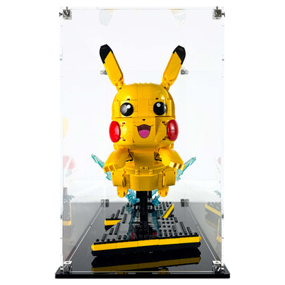 Display Case for LEGO 72152 Pokemon Pikachu and Poké Ball