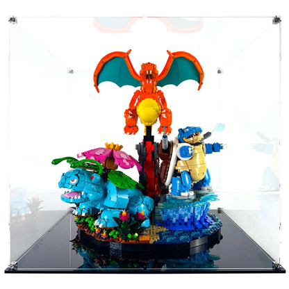 Display Case for LEGO 72153 Pokémon Venusaur, Charizard and Blastoise