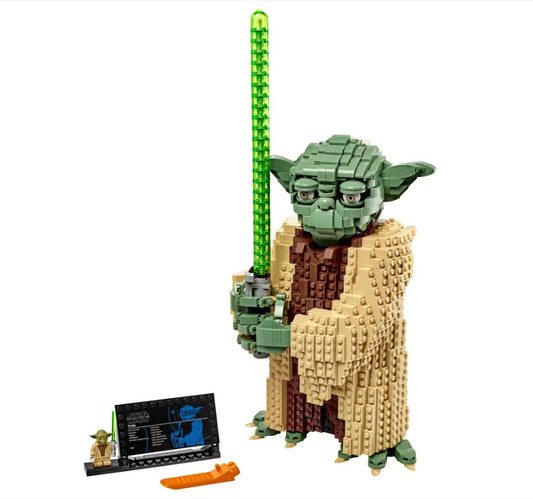 75255 display case lego star wars yoda