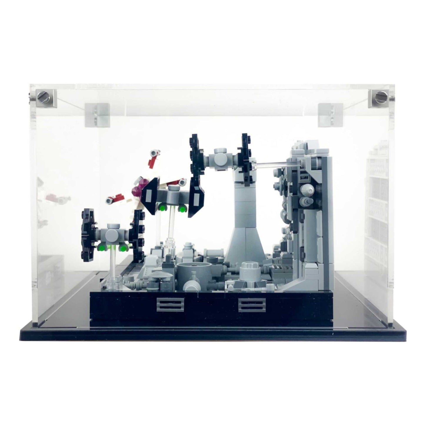 75329 display case lego star wars death star trench run diorama