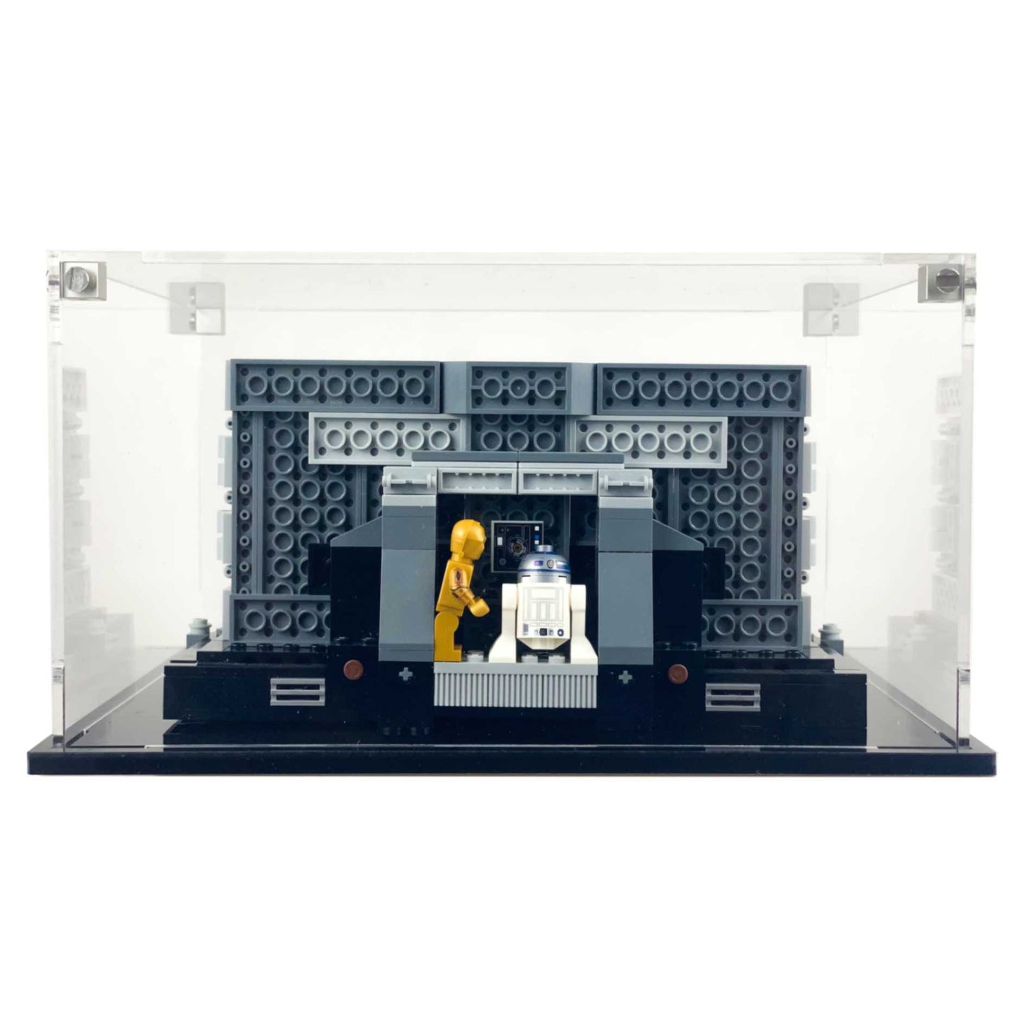 75339 display case lego star wars death star trash compactor diorama