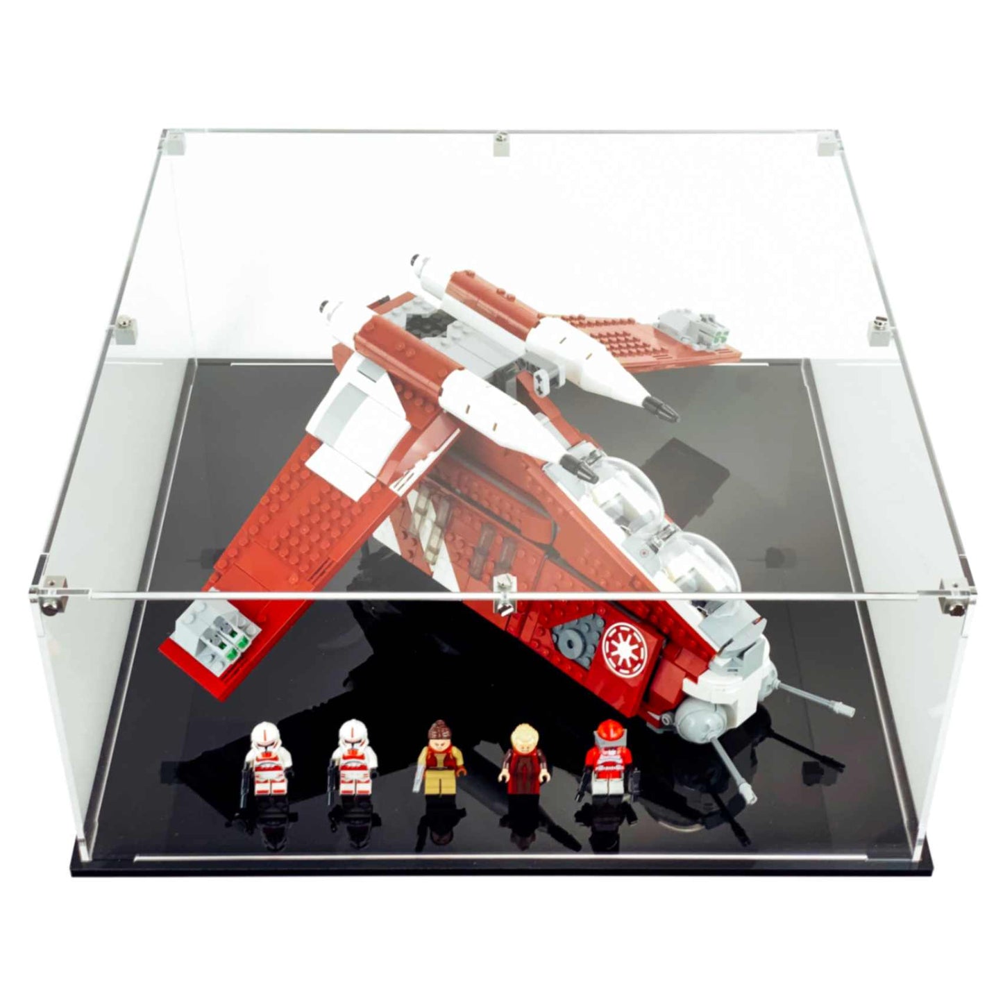 75354 display case lego star wars coruscant guard gunship