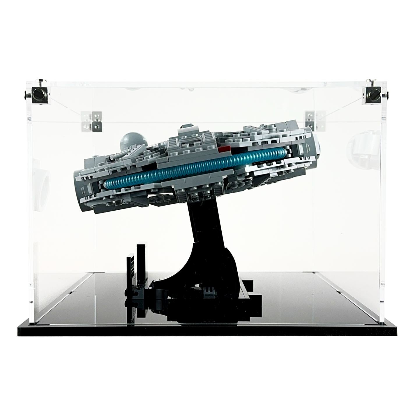 75375 display case lego star war millunnium falcon