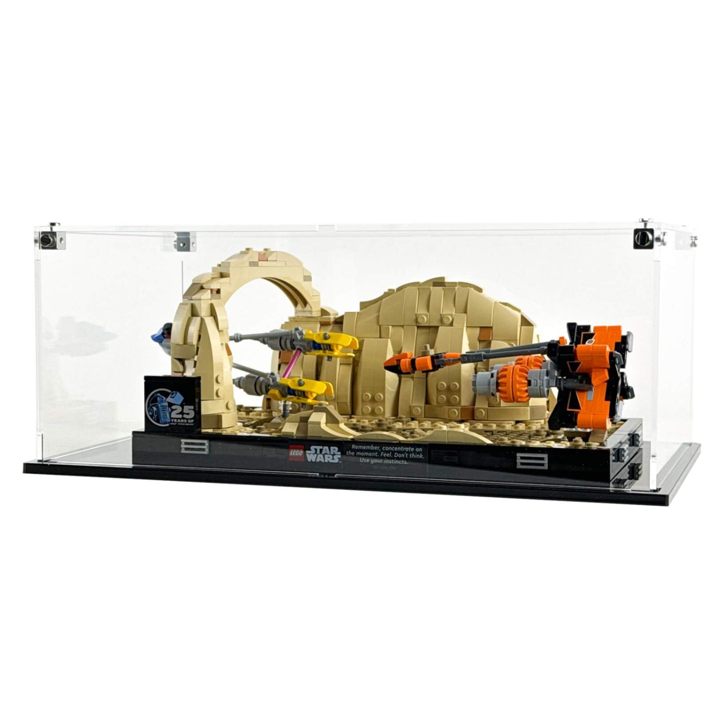 75380 display case lego star wars mos espa podrace diorama