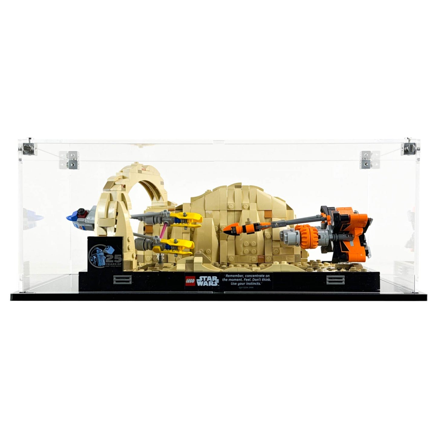 75380 display case lego star wars mos espa podrace diorama