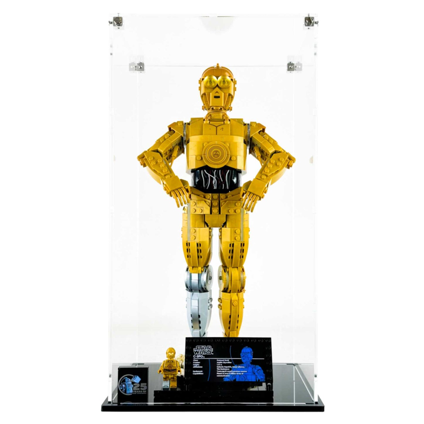 75398 display case lego star wars c 3po