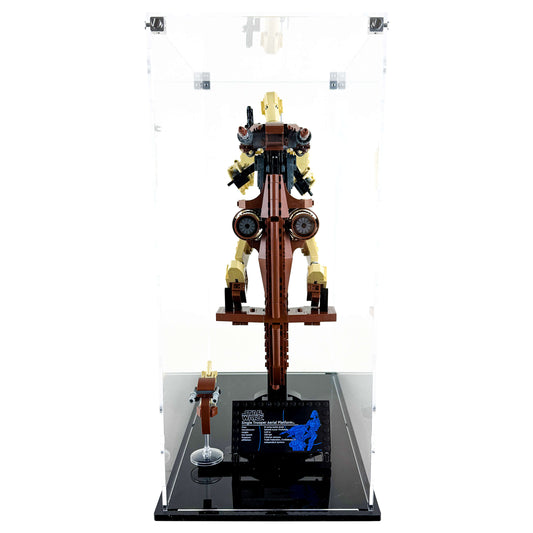 Display Case for LEGO 75428 Star Wars Battle Droid with STAP