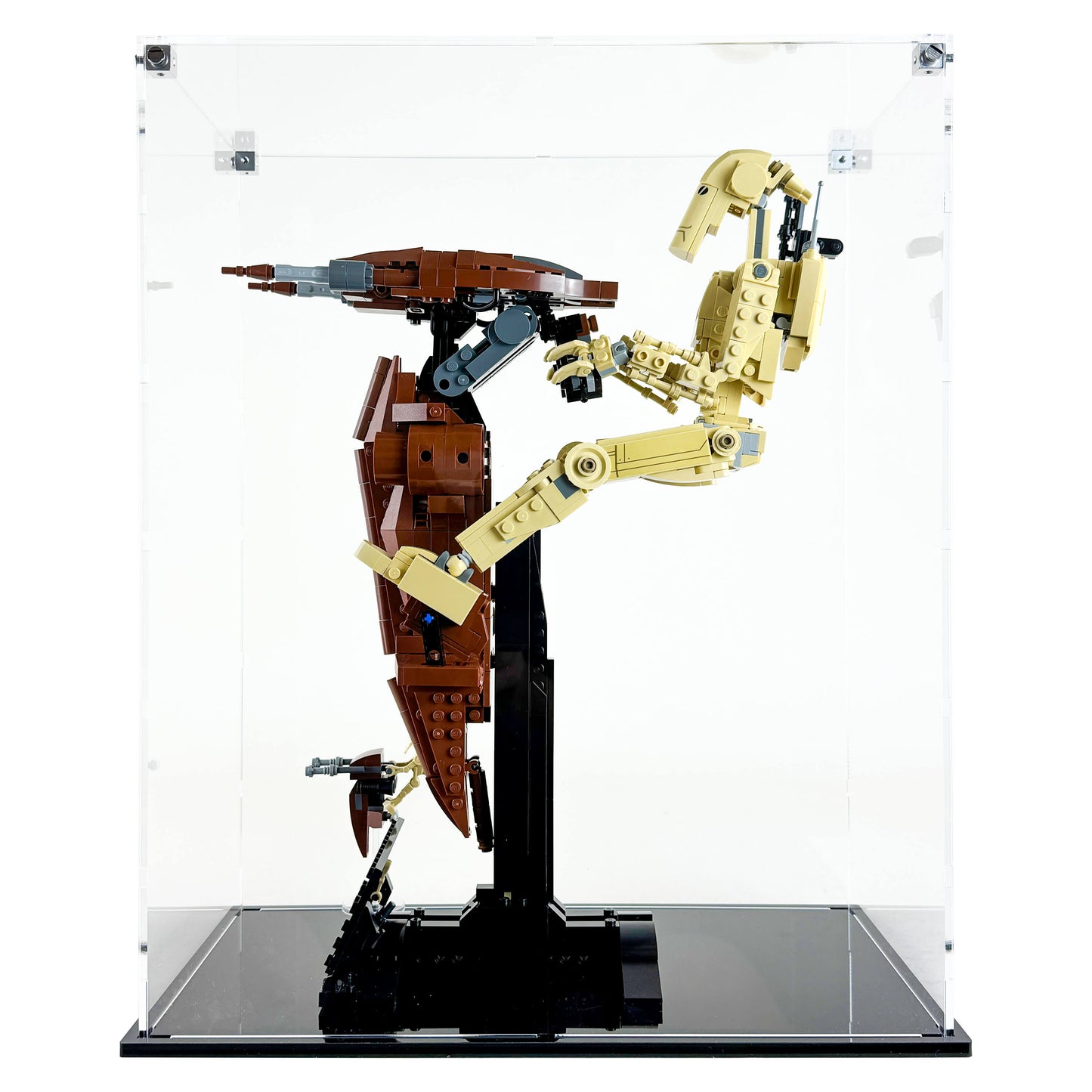 Display Case for LEGO 75428 Star Wars Battle Droid with STAP