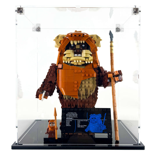 Display Case for LEGO 75430 Star Wars Wicket the Ewok