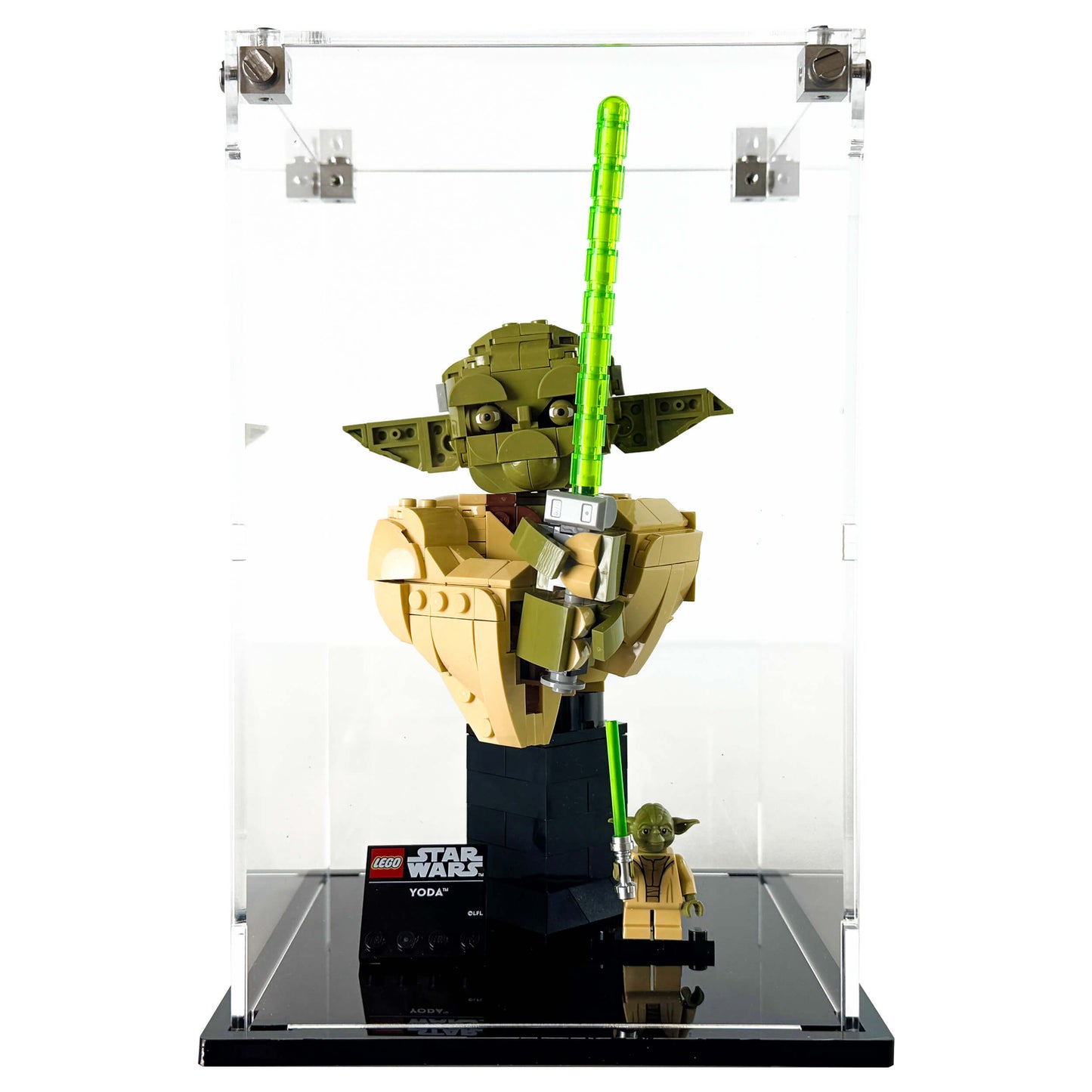 Display Case for LEGO 75438 Star Wars Yoda Bust