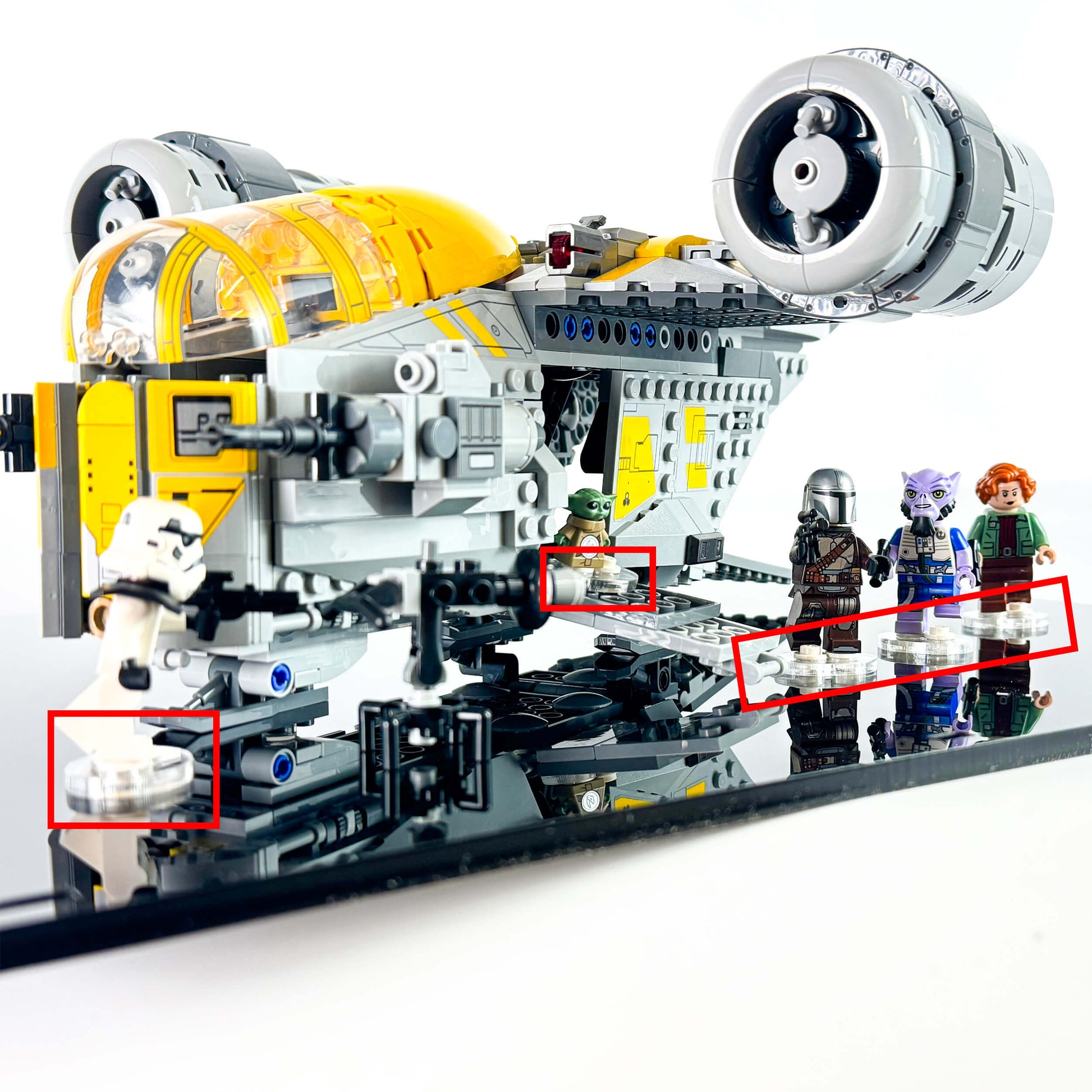 Display Case for LEGO 75447 Star Wars The Razor Crest