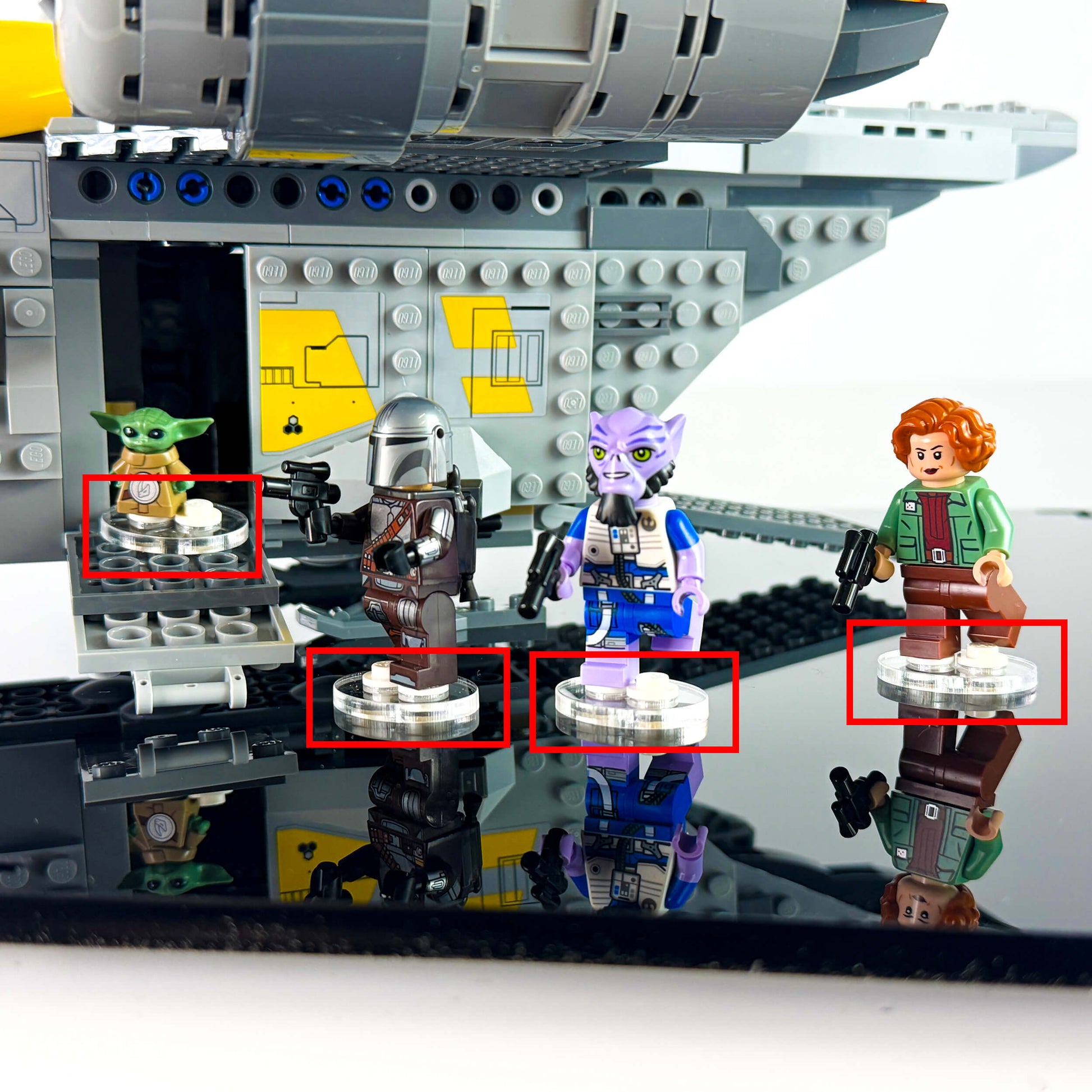 Display Case for LEGO 75447 Star Wars The Razor Crest