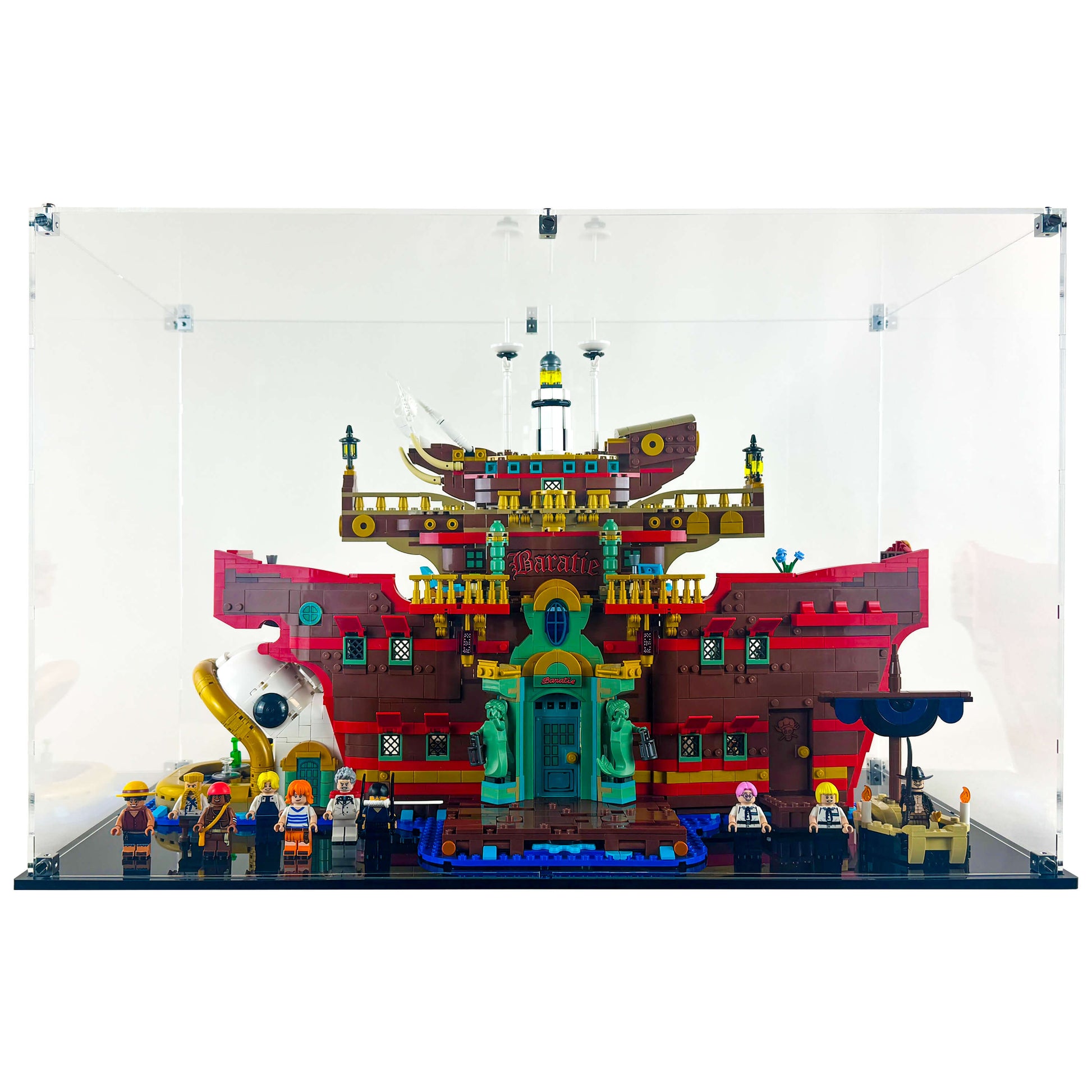 Display Case for LEGO 75640 One Piece The Baratie Floating Restaurant