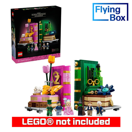 Display Case for LEGO® 75691 Wicked Glinda & Elphaba Bookends