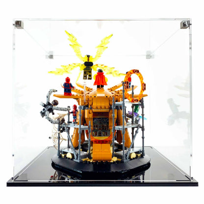 76261 display case lego marvel spider man final battle