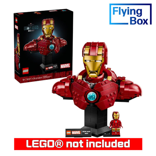 Display Case for LEGO 76327 Marvel Iron Man MK4 Bust
