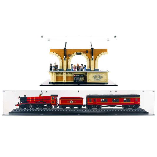 76405 display case lego harry potter hogwarts express collectors edition train