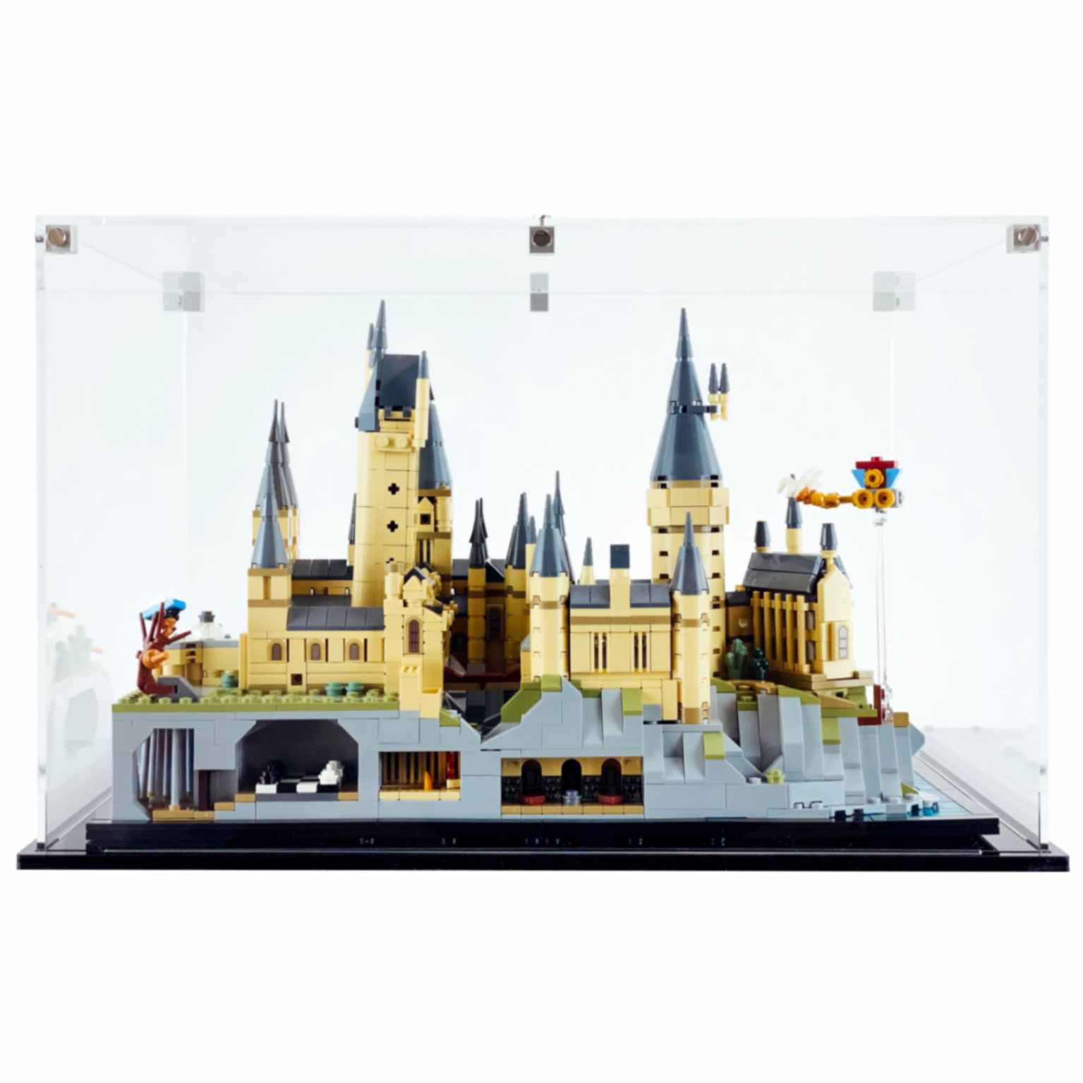 76419 display case lego harry potter hogwarts castle and grounds