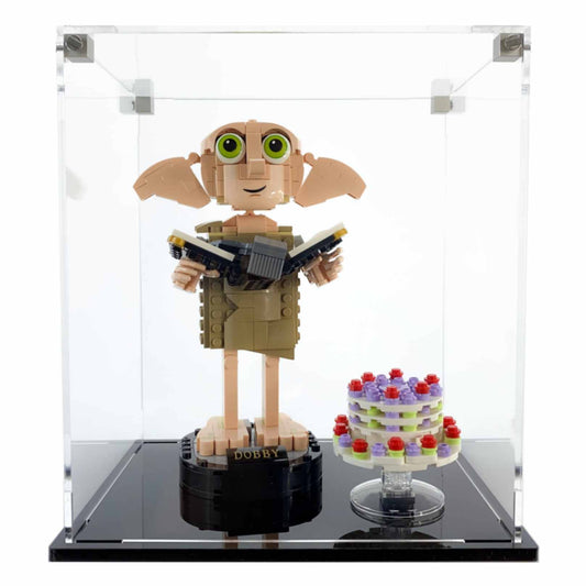 76421 display case lego harry potter dobby the house elf