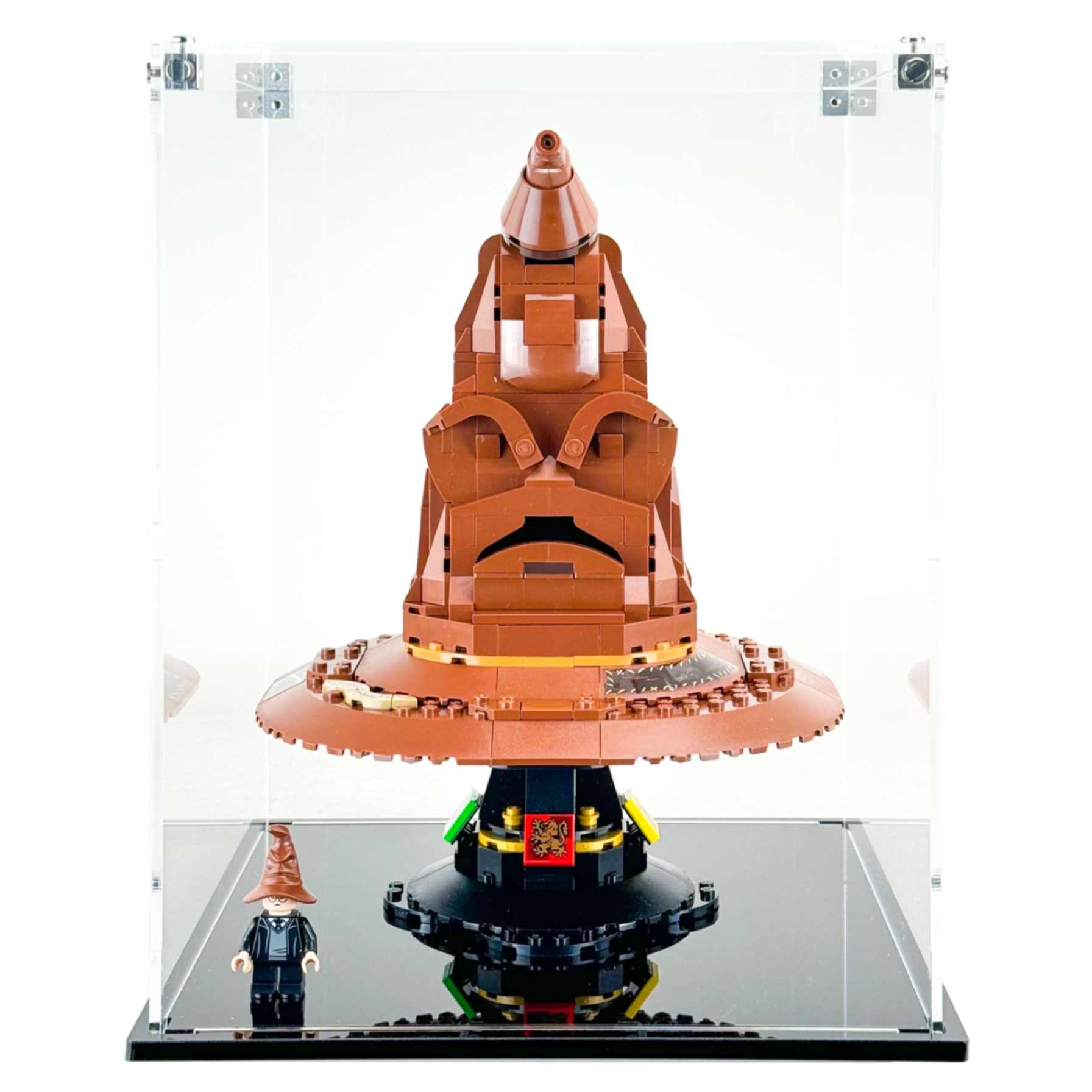 76429 display case lego harry potter talking sorting hat