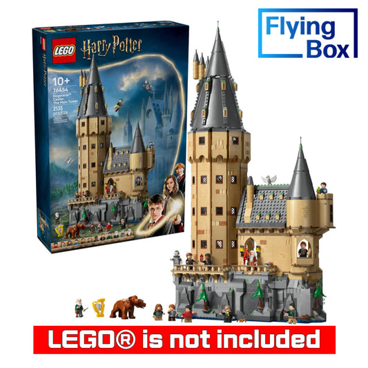 Display Case for LEGO® 76454 Harry Potter™ Hogwarts™ Castle: The Main Tower