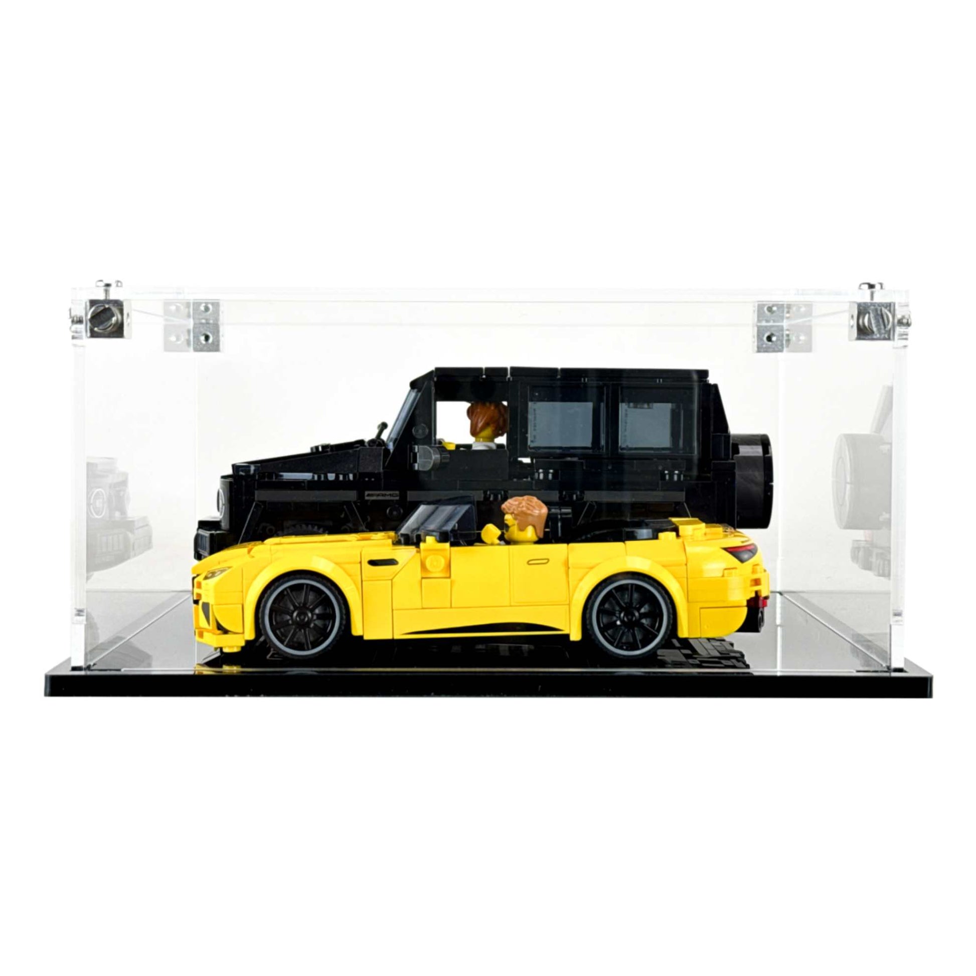 76924 display case lego mercedes amg g 63 mercedes amg sl 63