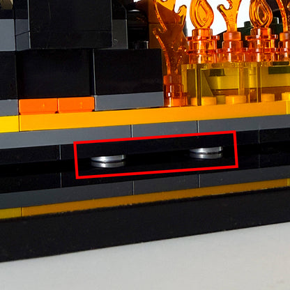 Display Case for LEGO 77093 The Legend of Zelda Ocarina of Time The Final Battle