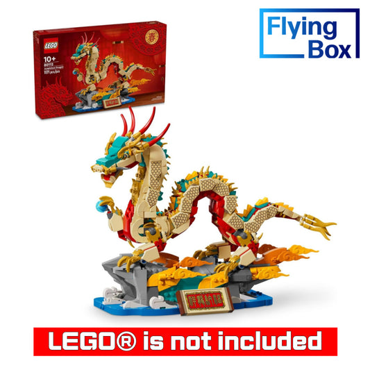 Display Case for LEGO® 80112 Auspicious Dragon
