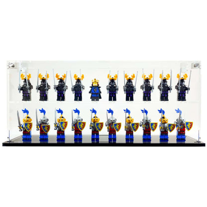 display case lego 20 minifigures