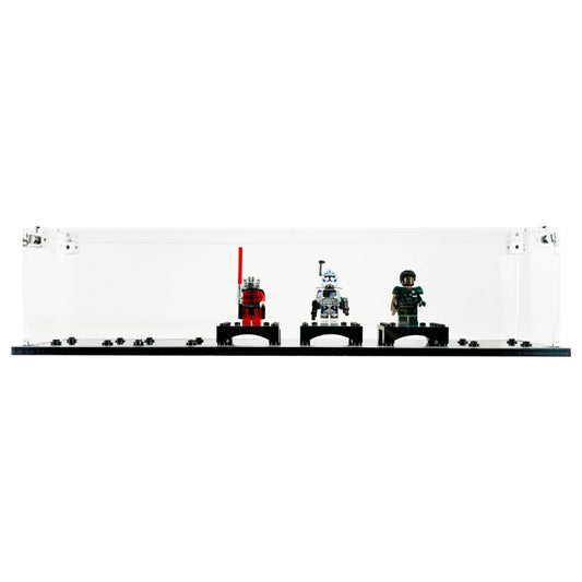 display case lego 6 star wars 25th anniversary minifigures