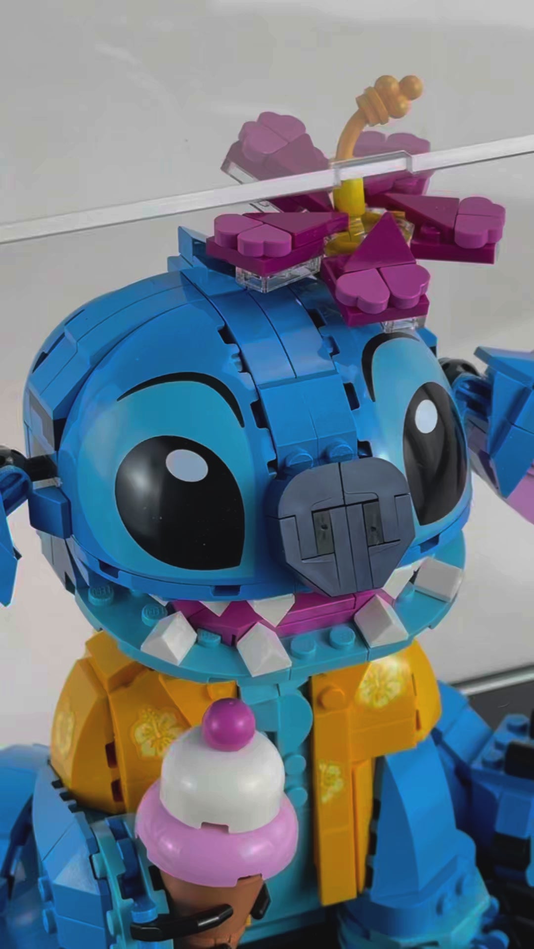 Display Case for LEGO® 43249 Disney™ Stitch – Flying Box