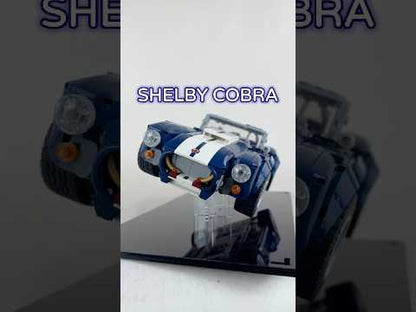 Display Case for LEGO 10357 Icons Shelby Cobra 427 S/C