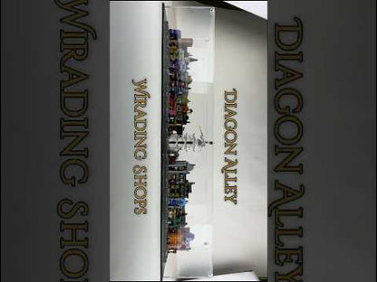 76444 display case lego harry potter diagon alley wizarding shops
