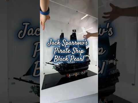 Display Case for LEGO 10365 Icons Captain Jack Sparrow's Pirate Ship