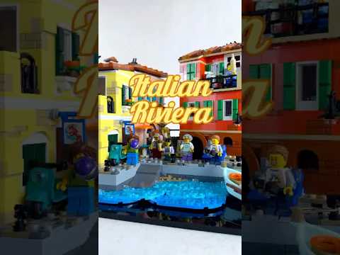 Display Case for LEGO 21359 Ideas Italian Riviera