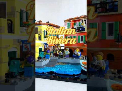 Display Case for LEGO 21359 Ideas Italian Riviera
