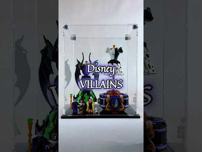 Display Case for LEGO 43262 Disney Maleficent's and Cruella De Vil's Dresses