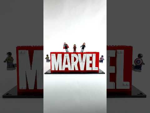 Display Case for LEGO® 76313 Marvel™ MARVEL Logo & Minifigures Display Case for LEGO® 76313 Marvel™ MARVEL Logo & Minifigures